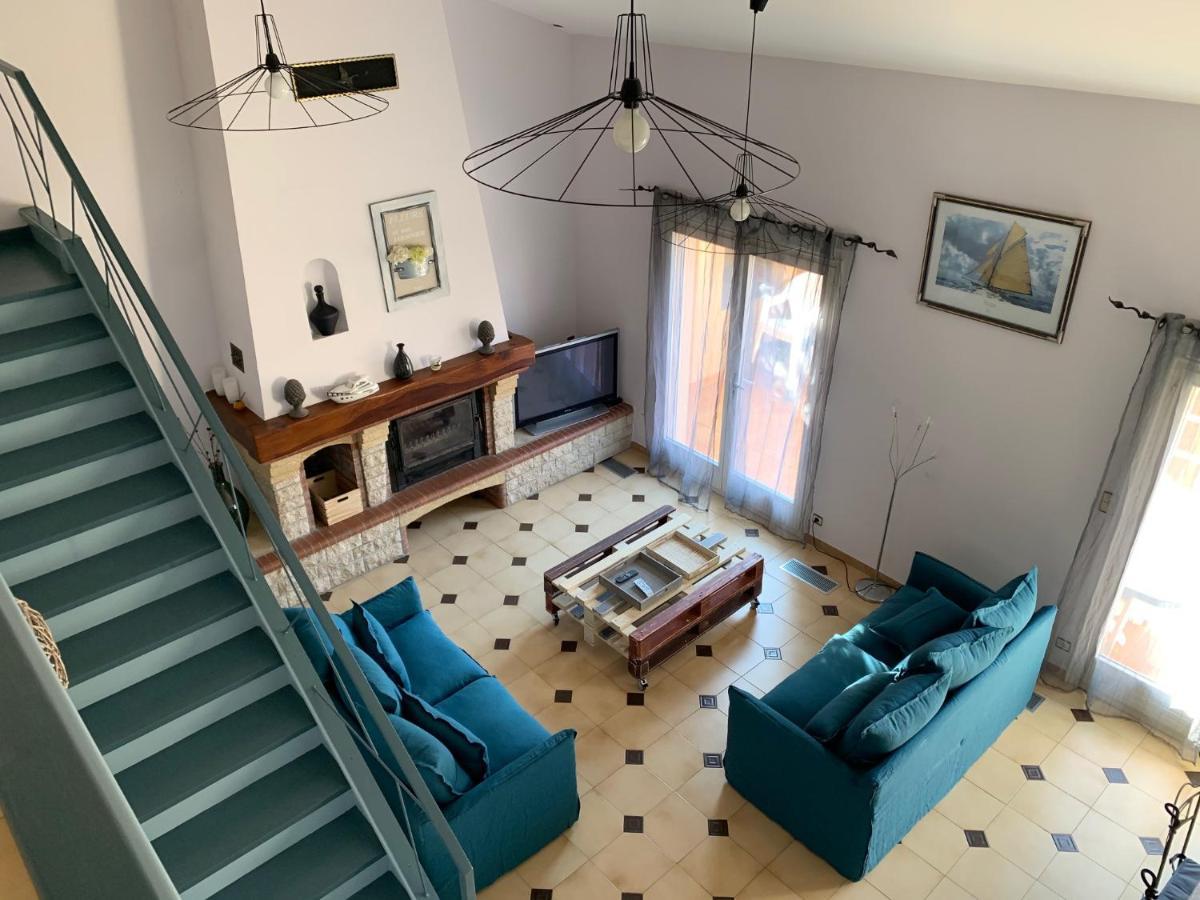 Belle Villa Avec Piscine Sainte-Marie-la-Mer Exteriör bild